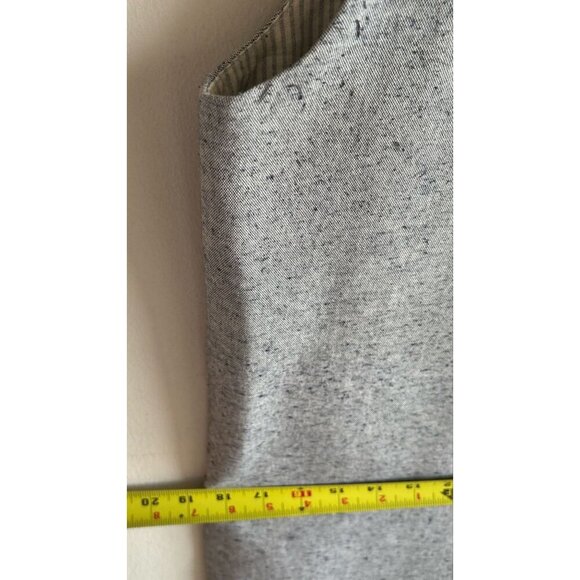 Nomad Tribe Women Sleeveless Two Side Slip Long Vest Sweater Gray Size Medium - Picture 4 of 9